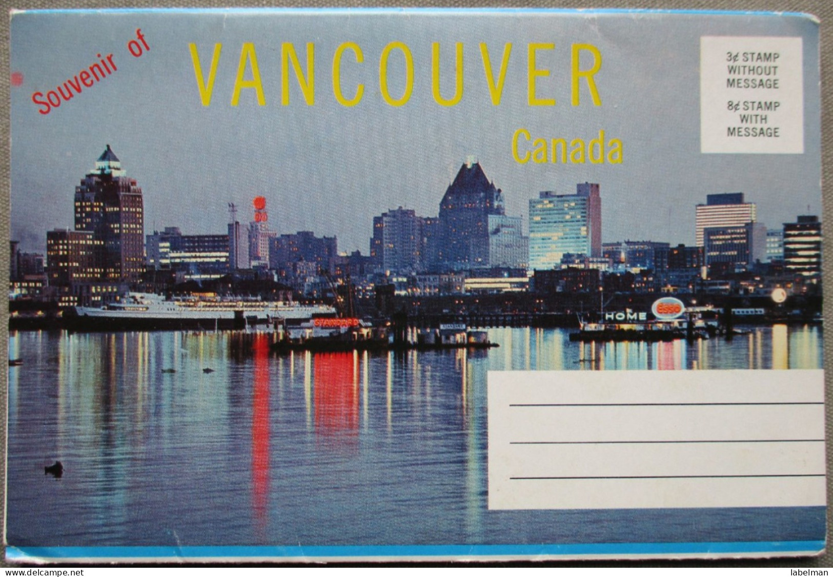 CANADA BRITISH COLUMBIA BC VANCOUVER BOOKLET KARTE CARD POSTKARTE ANSICHTSKARTE CARTOLINA POSTCARD CARTE POSTALE - Huntsville