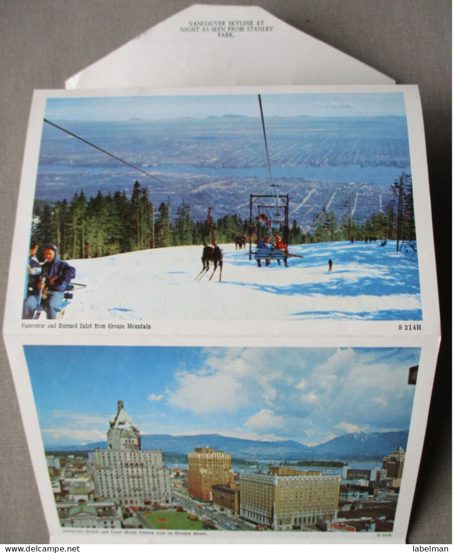 CANADA BRITISH COLUMBIA BC VANCOUVER BOOKLET KARTE CARD POSTKARTE ANSICHTSKARTE CARTOLINA POSTCARD CARTE POSTALE - Huntsville