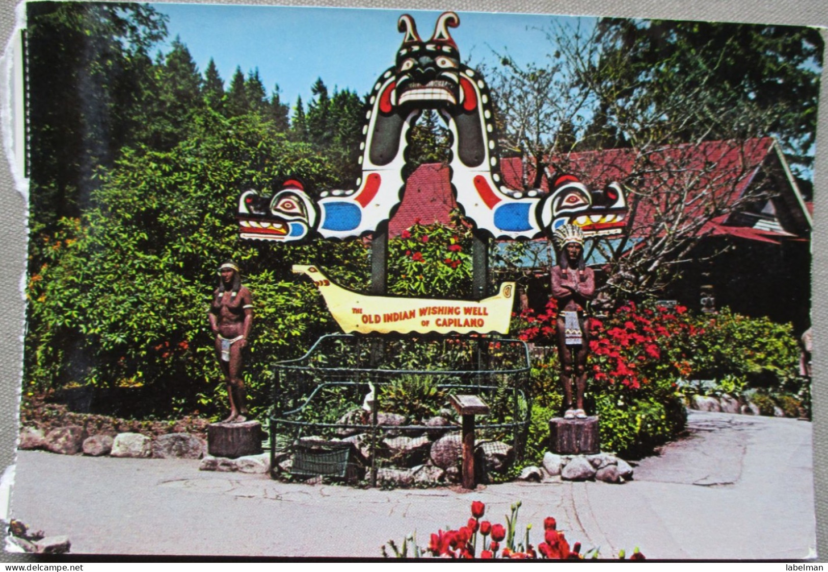 CANADA BRITISH COLUMBIA VANCOUVER CAPILANO WISHING WELL POSTKARTE ANSICHTSKARTE CARTOLINA POSTCARD CARTE POSTALE - Huntsville