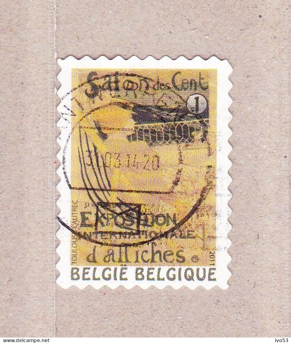 2011 Nr 4150 Gestempeld,zegel Uit Boekje B122.Henri De Toulouse-Lautrec. - Oblitérés