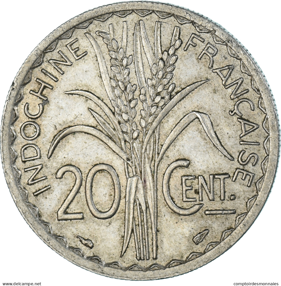Monnaie, Indochine, 20 Cents, 1939 - Autres & Non Classés
