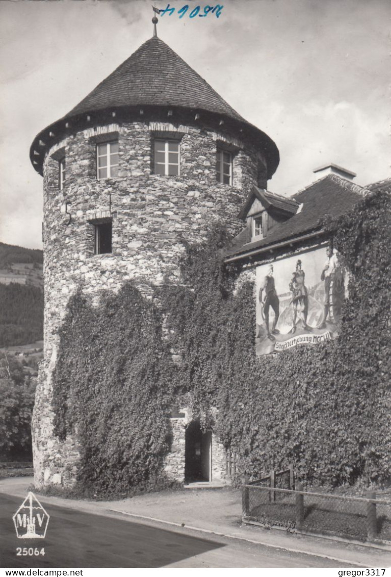 E3820) Dolomitenstadt LIENZ Osttirol -  - ISELTURM S/W FOTO AK - Lienz