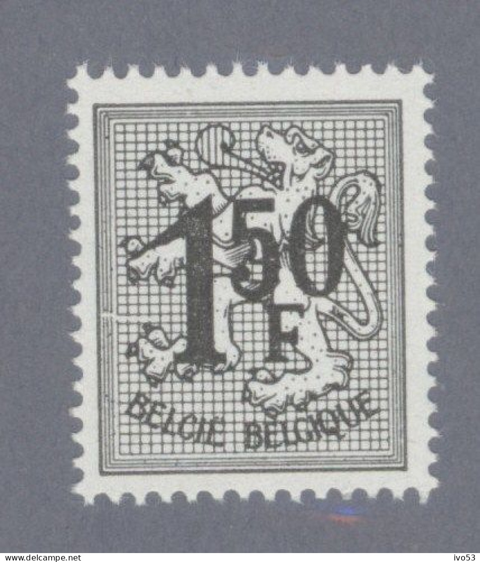 1969 Nr 1518-P2** ZONDER SCHARNIER.CIJFER OP HERALDIEKE LEEUW. - 1951-1975 Heraldic Lion