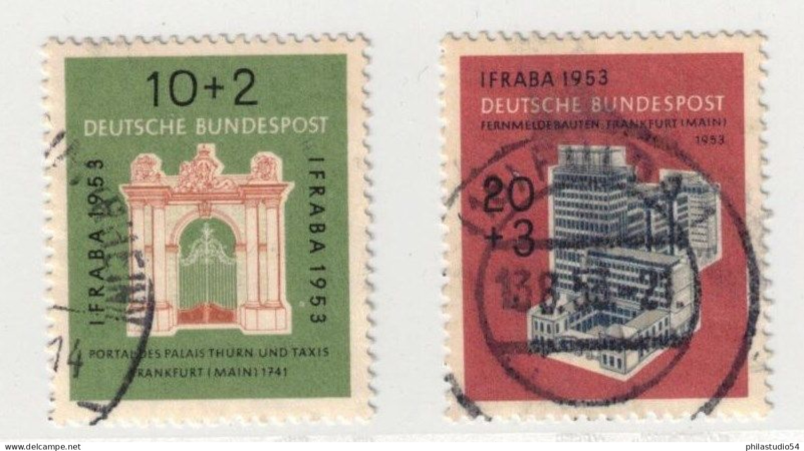 1953, IFRABA Komplett Gestempelt - Usati