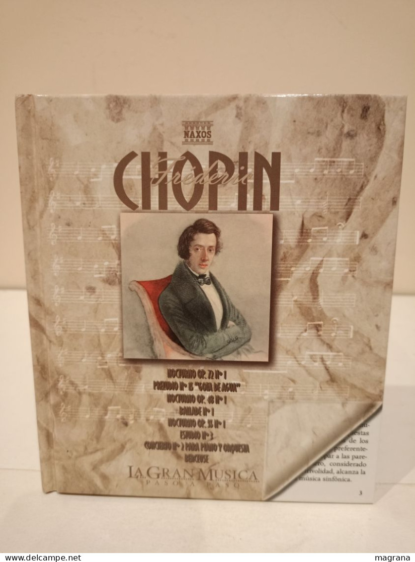 Frédéric Chopin. La Gran Música. Paso A Paso. Sapel. Naxos. 2002. 48 Pág Y CD. - Cultura