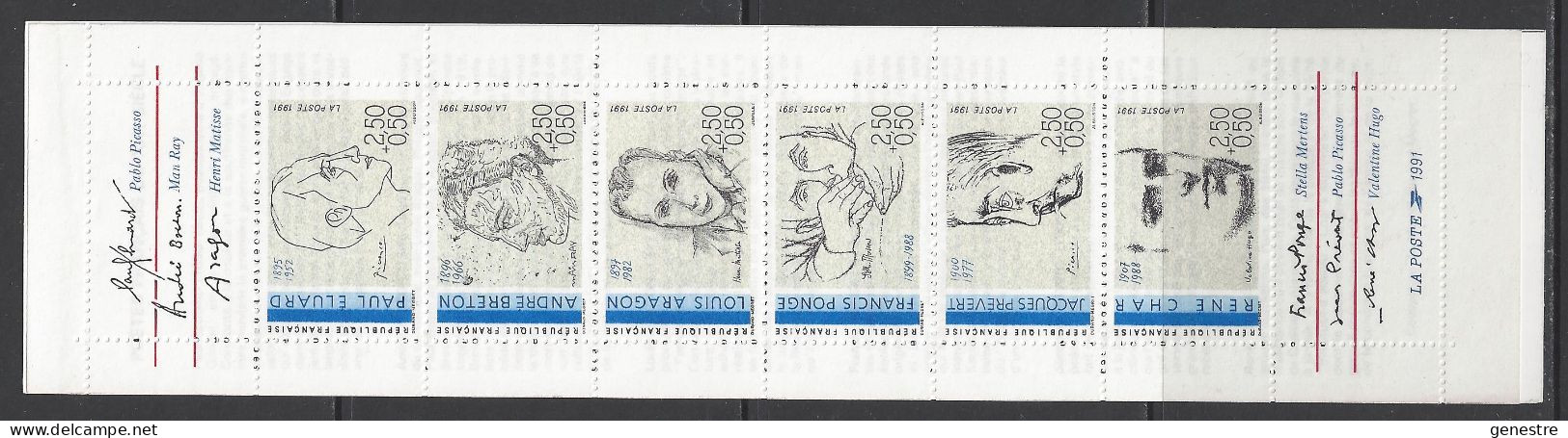 France - 1991 - Y&T 2681 à 2686 (BC2687) ** MNH - Personnages