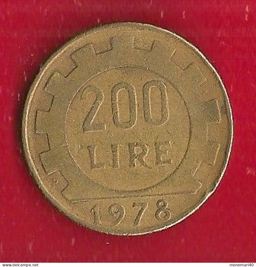 ITALIE - 200 L. - 1978. - 200 Liras