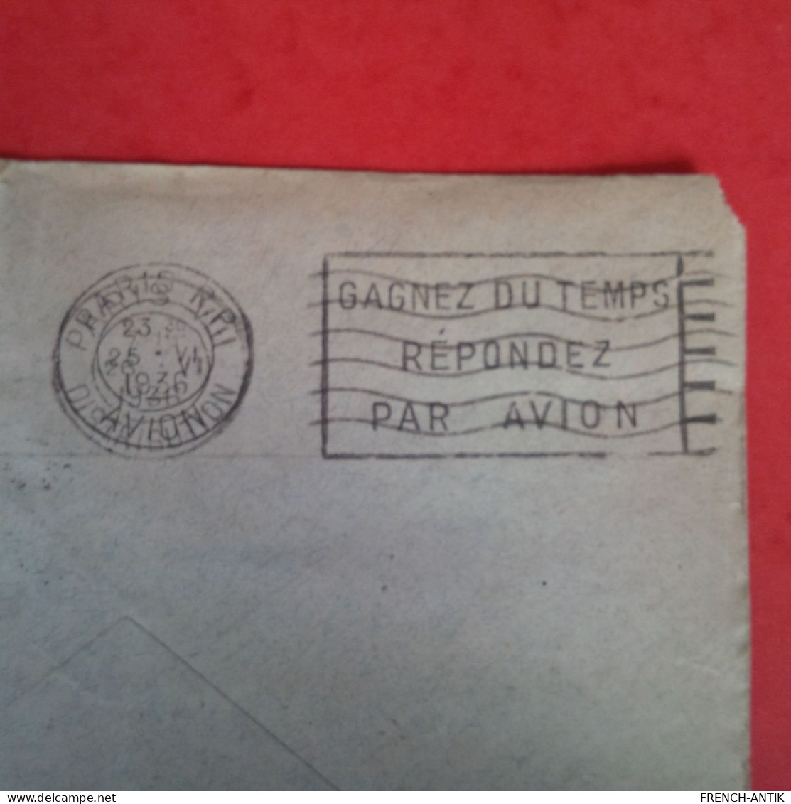 LETTRE CONSTANTINE POUR PARIS PAR AVION - Brieven En Documenten