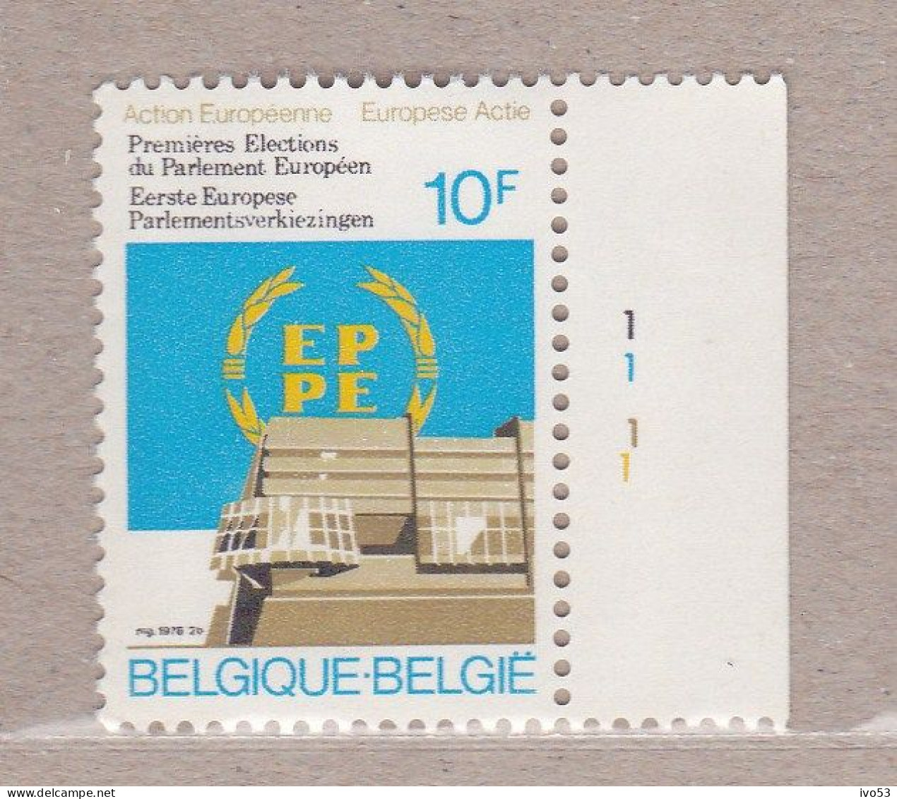 1978 Nr 1885** Plaatnummer1.Europees Parlement. - 1971-1980