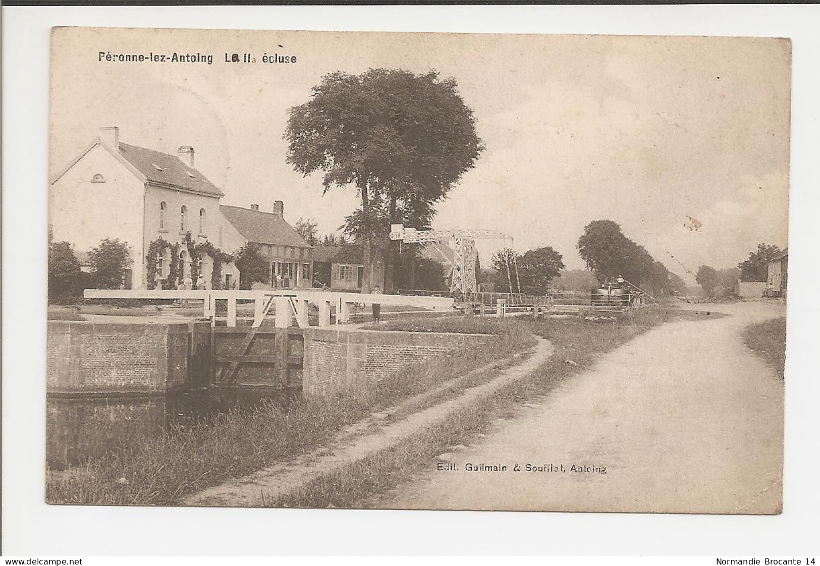 Belgique - Péronne Lez Antoing - La 2ème écluse - Antoing