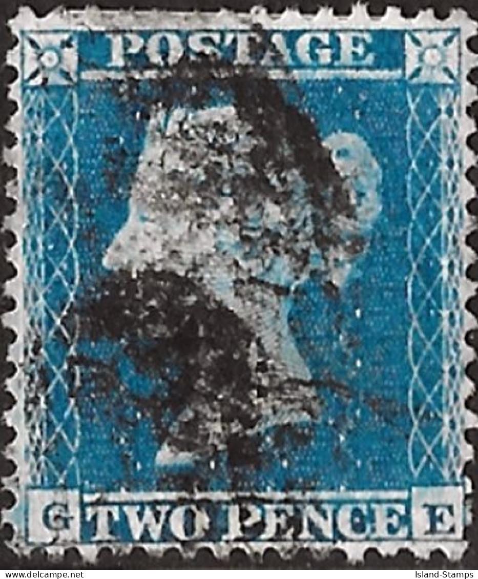 QV SG23, 2d Blue GE Used - Used Stamps