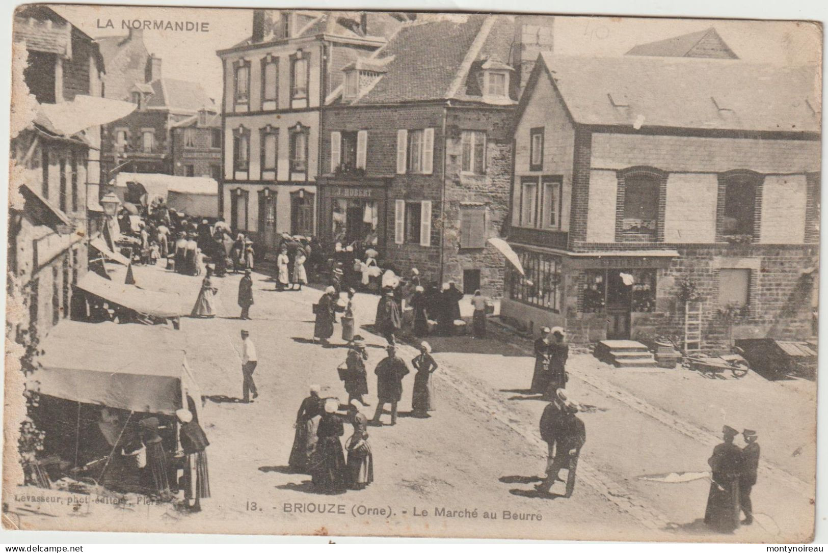 MIK : Orne  : BRIOUZE : Le  Marché  Au  Beurre - Briouze