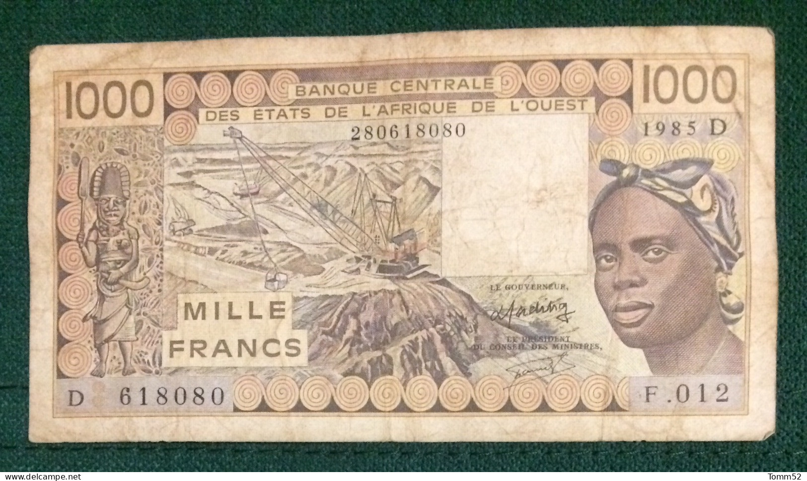 MALI WAS 1000 Francs - Mali