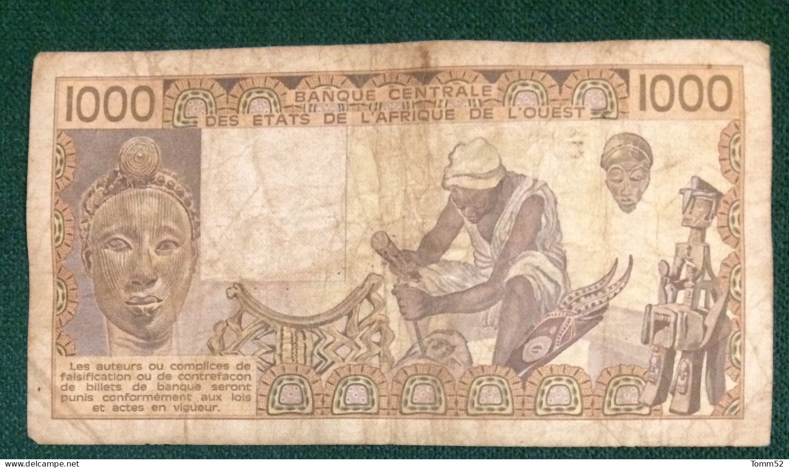 MALI WAS 1000 Francs - Mali