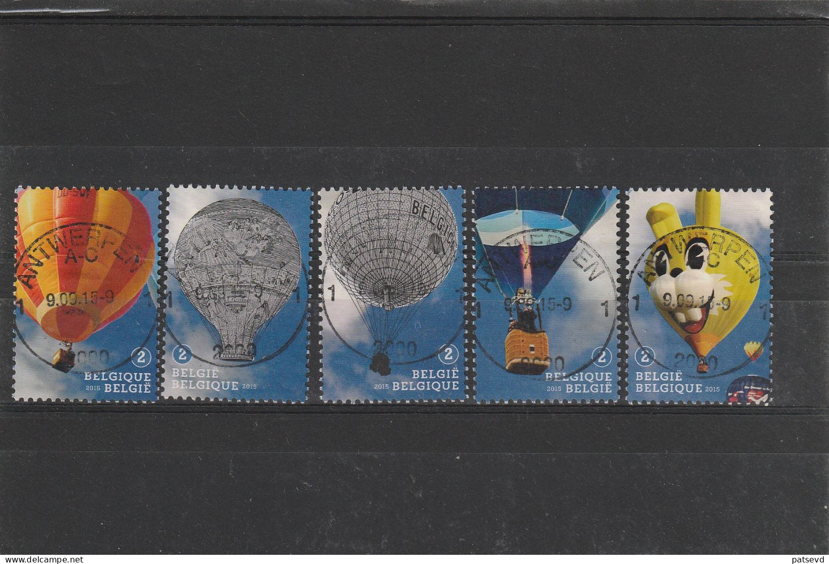 4560/4564 Mont Golfières /Luchtbalonnen Oblit/gestp Centrale - Used Stamps