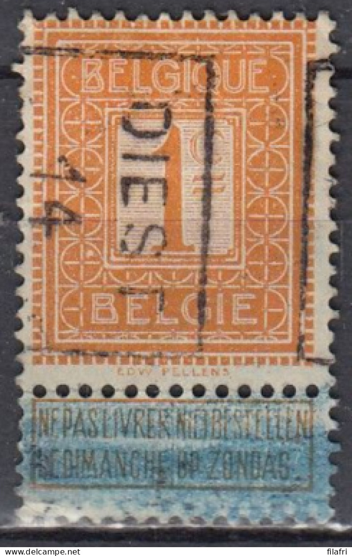 2272 Voorafstempeling Op Nr 108 - DIEST 14 - Positie B - Rollo De Sellos 1910-19