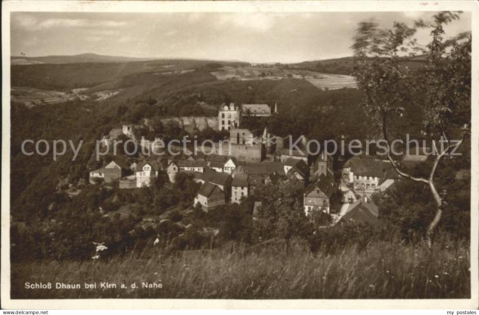 42003544 Kirn Nahe Schloss Dhaun Panorama Kirn - Kirn