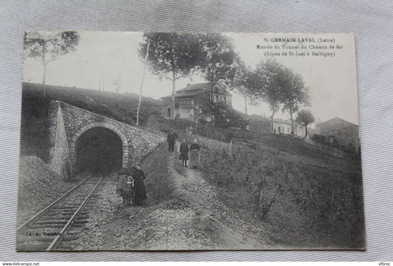 Saint Germain Laval, Entrée Du Tunnel Du Chemin De Fer, Loire 42 - Saint Germain Laval