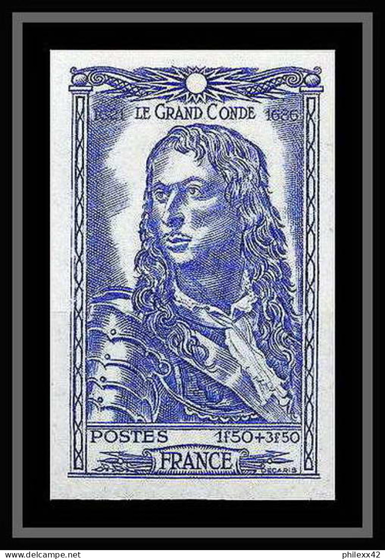 France N°615 Louis II Prince Grand Condé Duc D'Enghien Non Dentelé ** MNH (Imperf) - 1941-1950