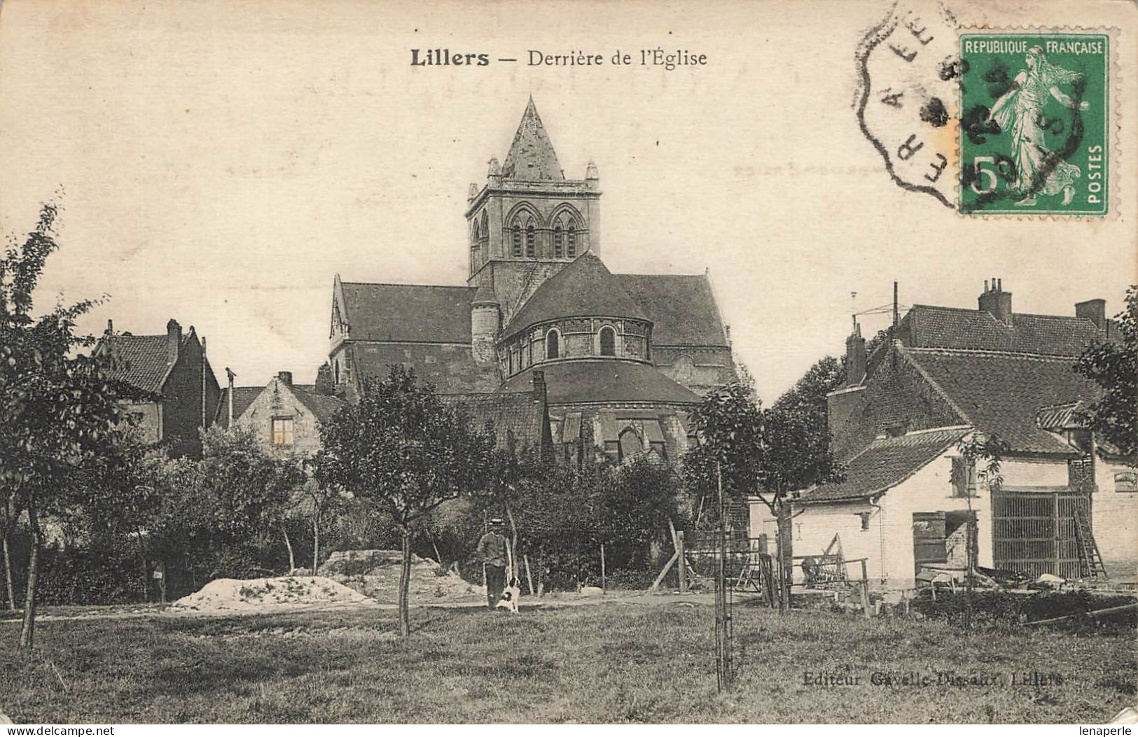 D2668 LILLERS Derrière De L'église - Lillers