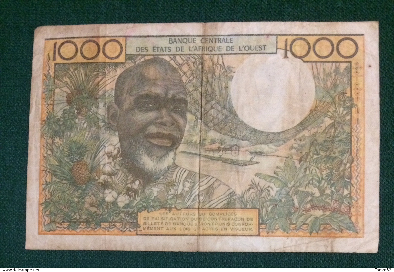 IVORY COAST 1000 Francs - Côte D'Ivoire