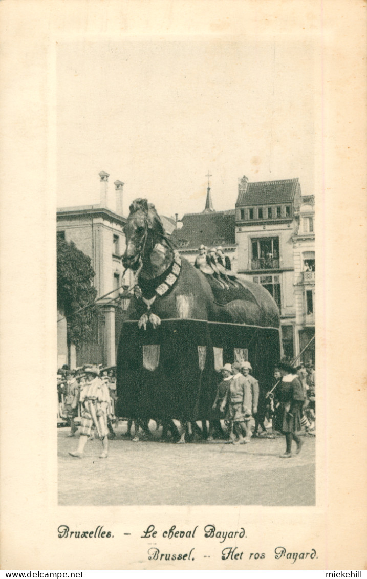 BRUXELLES-OMMEGANG--4 FILS AYMON-CHEVAL BAYARD - Fêtes, événements