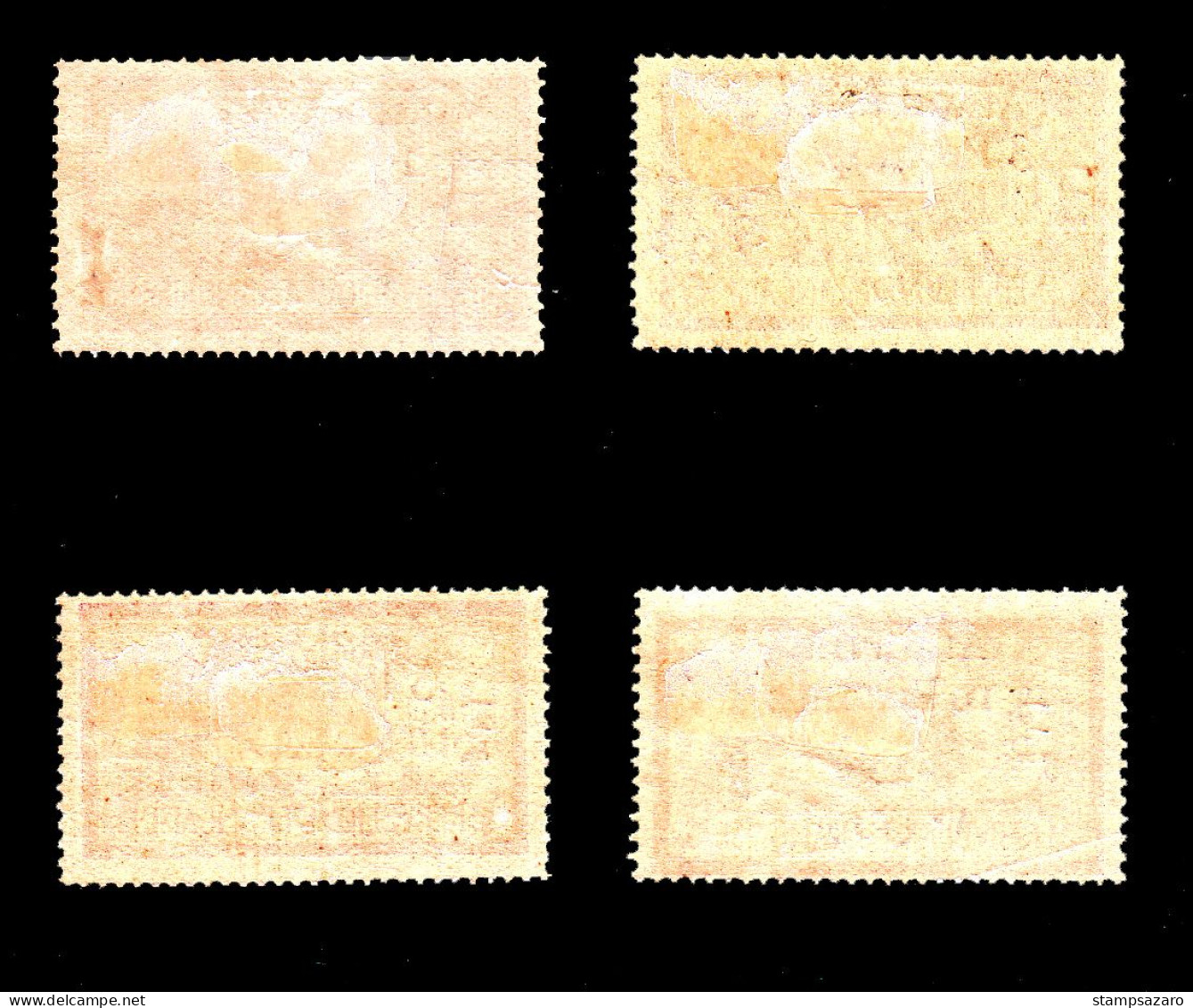 Alaouites , Avion 1/4 Complete Set , MH* - Unused Stamps