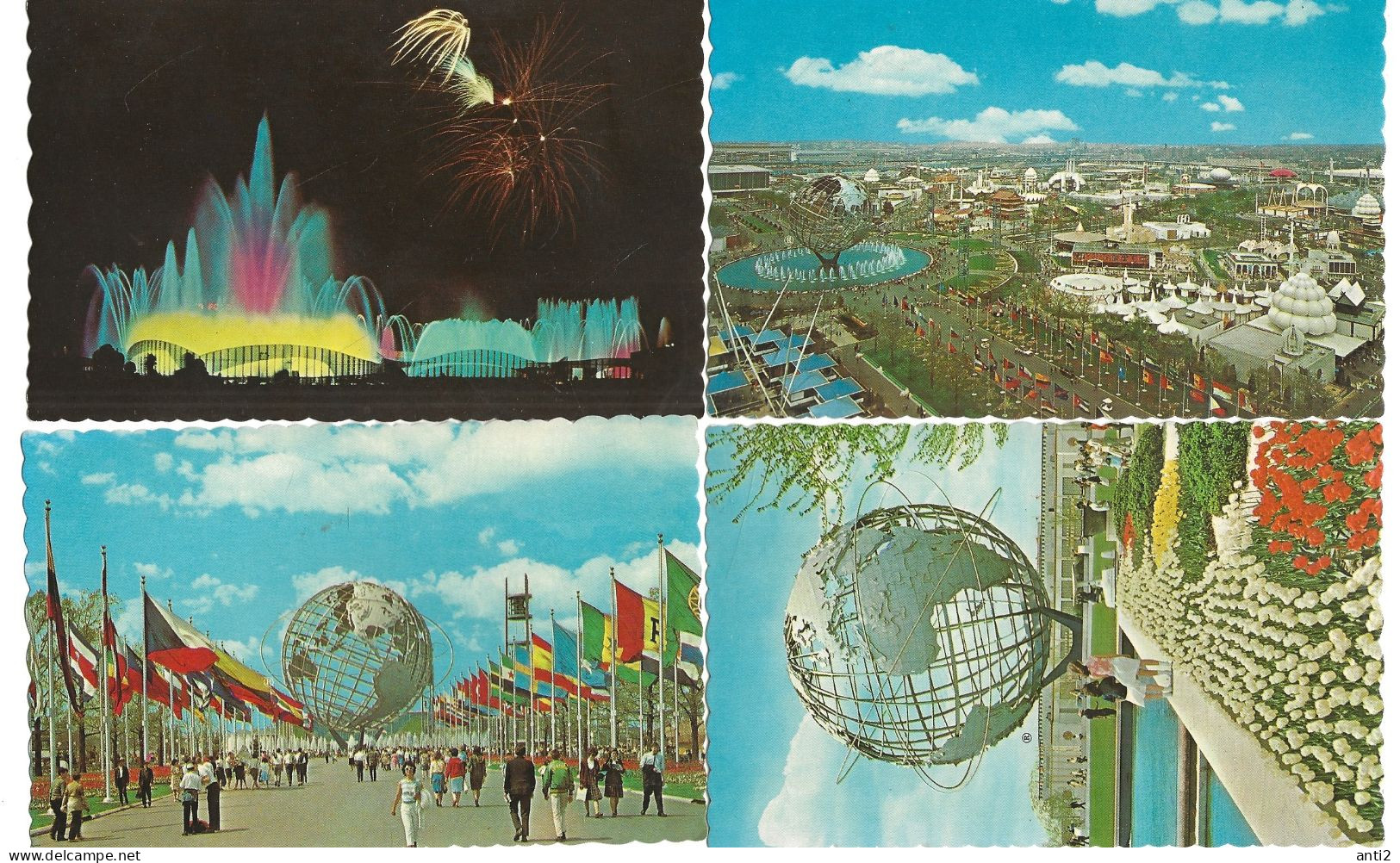 25 Pictoral Cards For New York World's Fair 1964-1965   - 25 Cards   Unused - Colecciones & Lotes