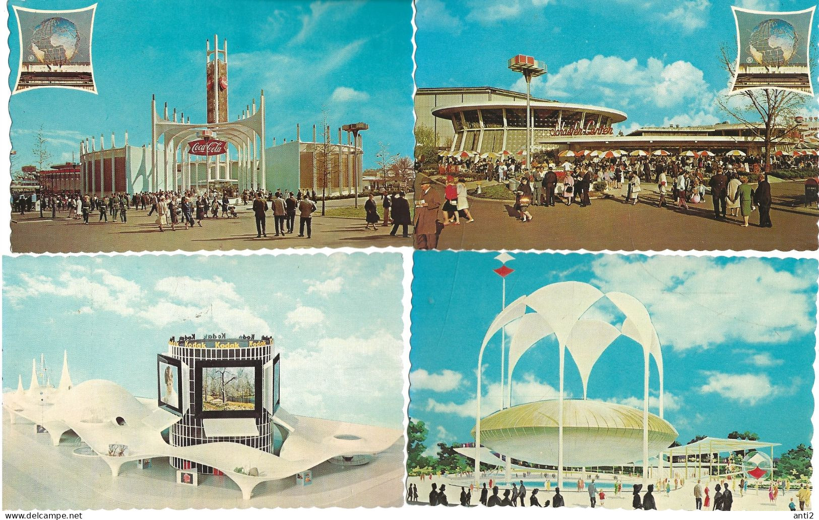 25 Pictoral Cards For New York World's Fair 1964-1965   - 25 Cards   Unused - Colecciones & Lotes