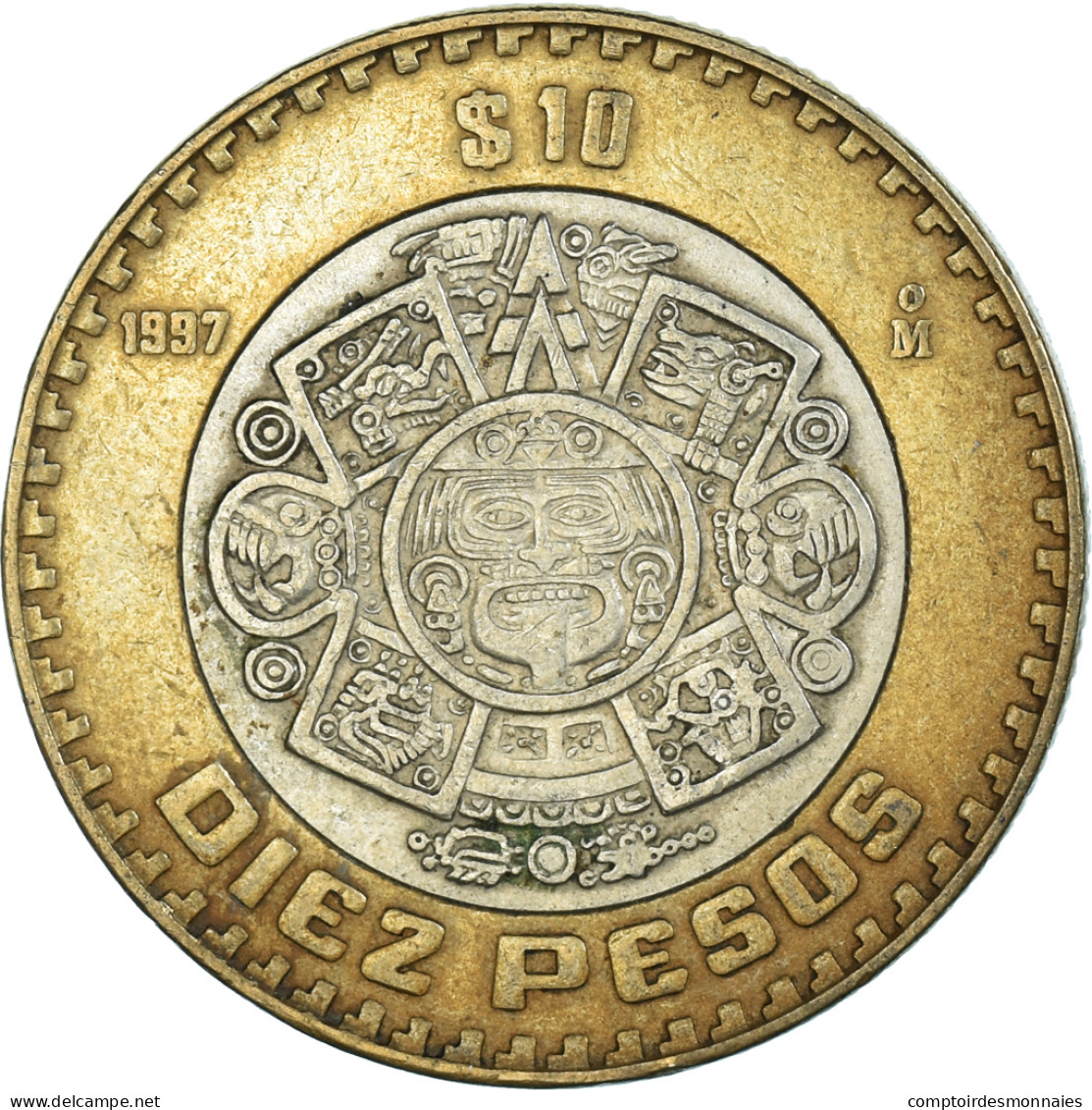 Monnaie, Mexique, 10 Pesos, 1997 - Mexico