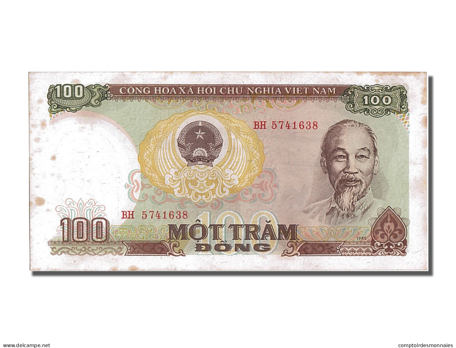 Billet, Viet Nam, 100 Dông, 1985, SUP - Vietnam