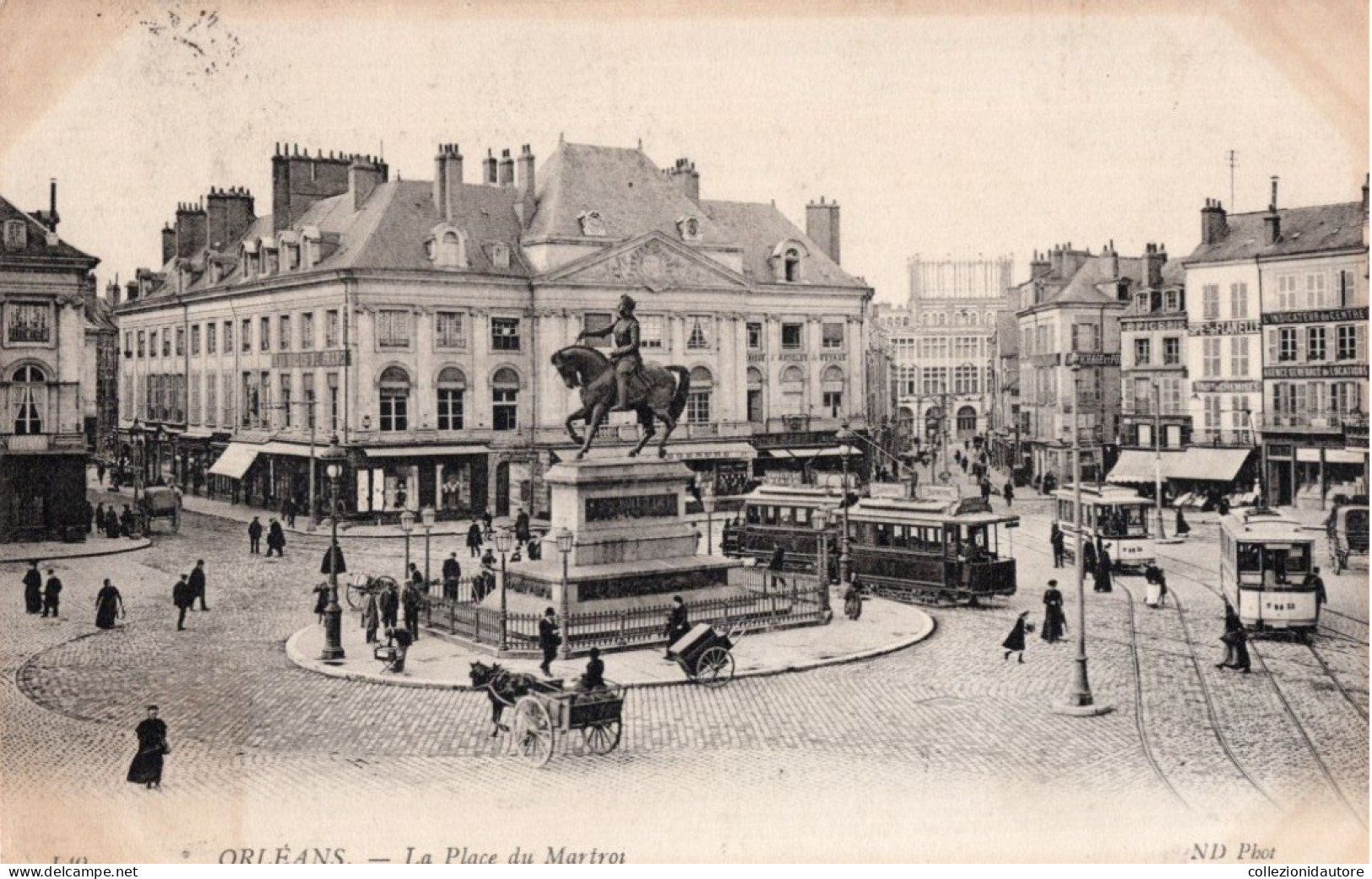 TRASPORTI - BELLISSIMO LOTTO DI 29 CARTOLINE FP SPEDITE E NON A TEMA TRAM TRAMVIE - TUTTE ANIMATE - FRANCIA