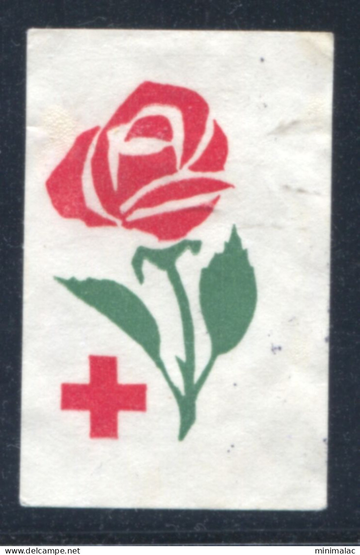 Yugoslavia, Charity Stamp, Republic Issue Red Cross, A Rose - Wohlfahrtsmarken