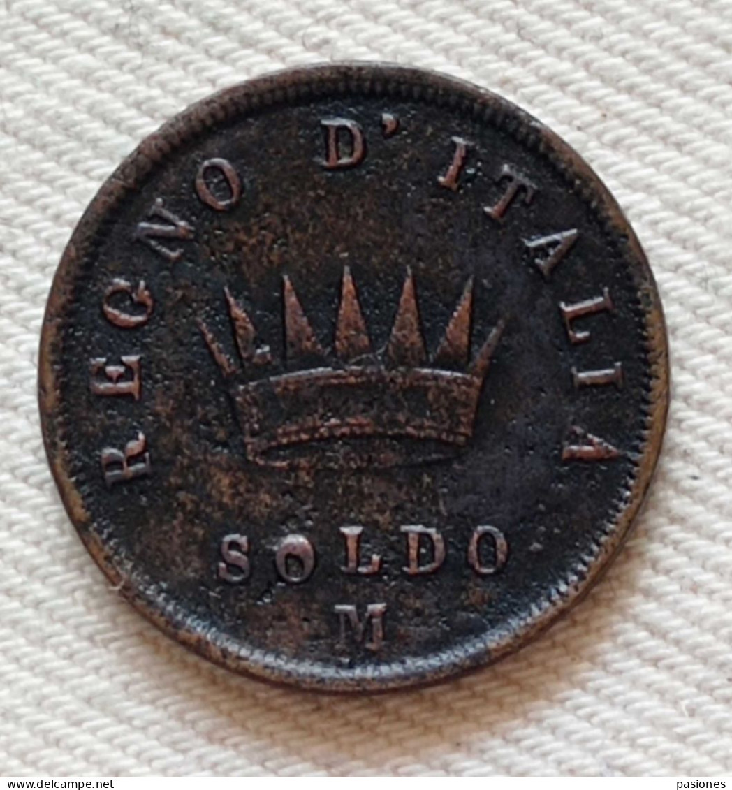 Napoleone I Soldo 1812M - Napoleonic