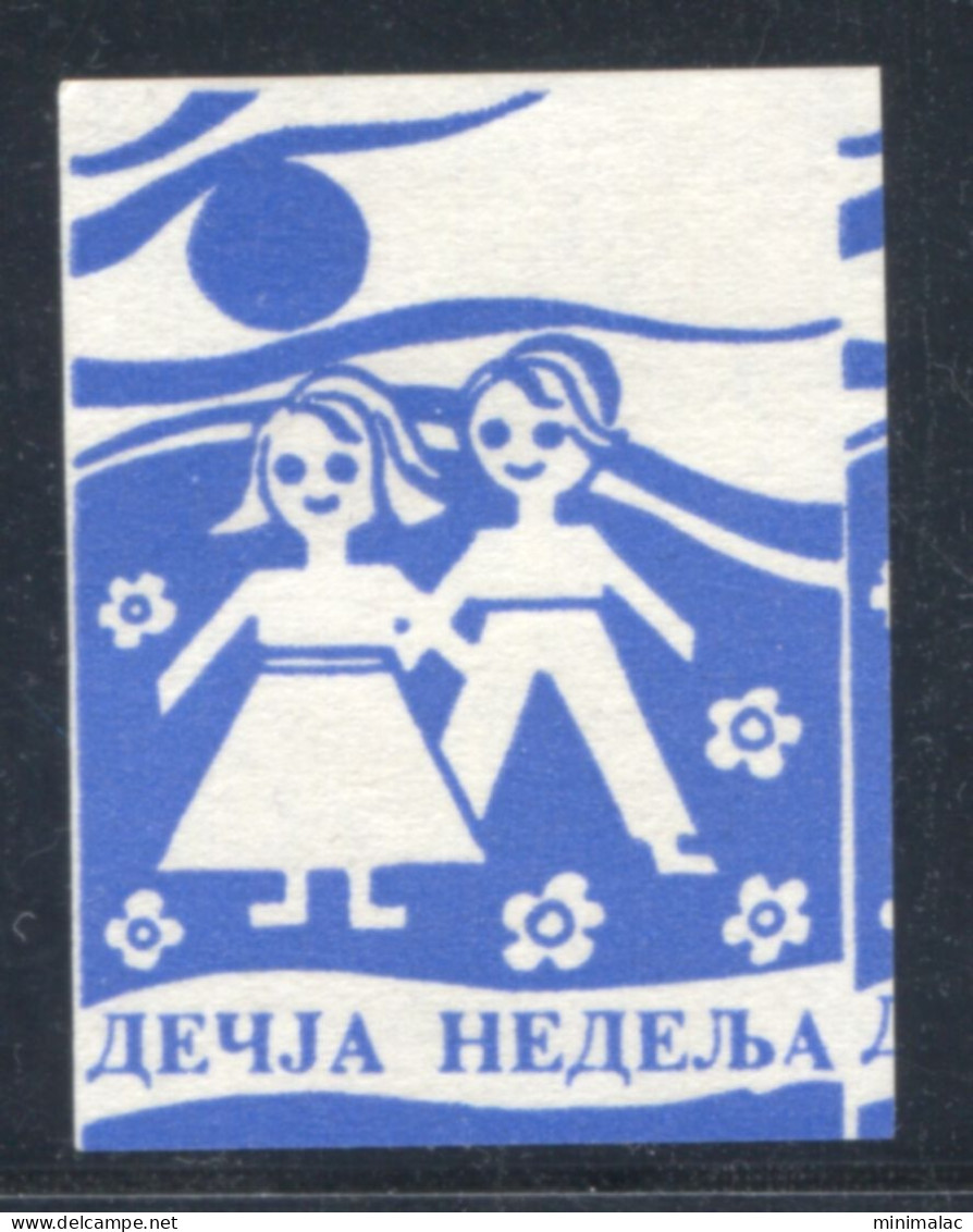 Yugoslavia, Charity Stamp, Children's Week, MNH - Bienfaisance