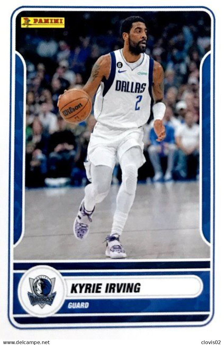 C47 Kyrie Irving - Dallas Mavericks - Panini NBA Carte Basketball 2023-2024 - Autres & Non Classés