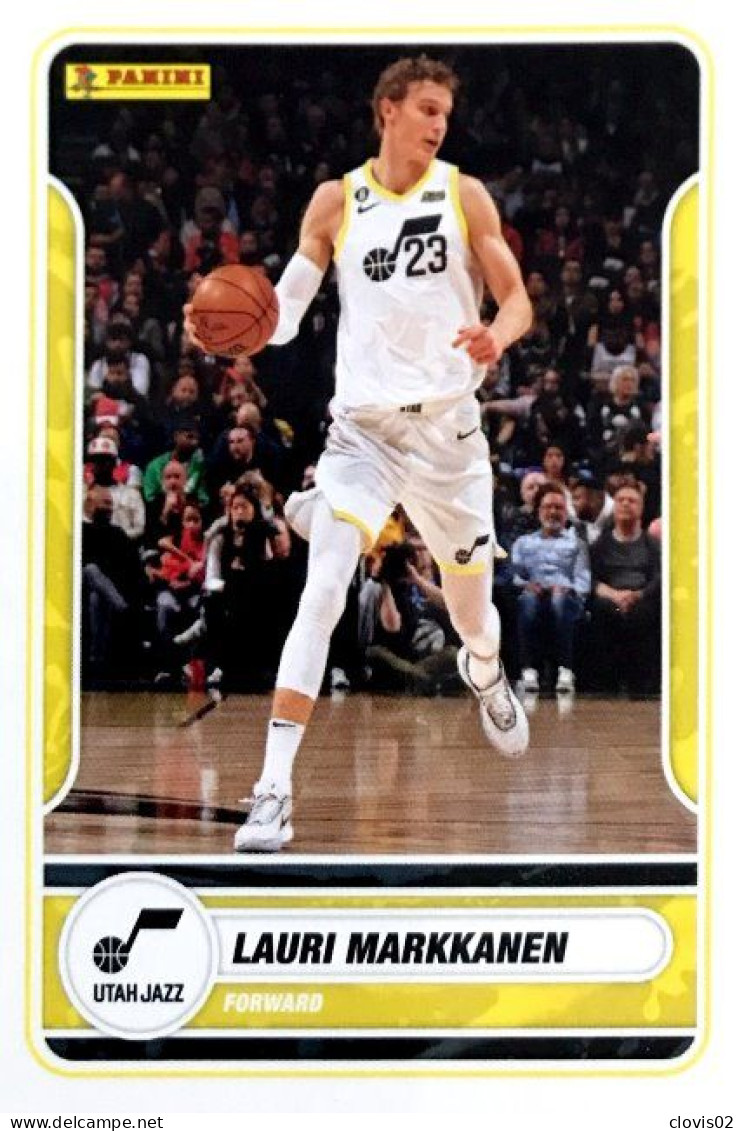 C63 Lauri Markkanen - Utah Jazz - Panini NBA Carte Basketball 2023-2024 - Otros & Sin Clasificación