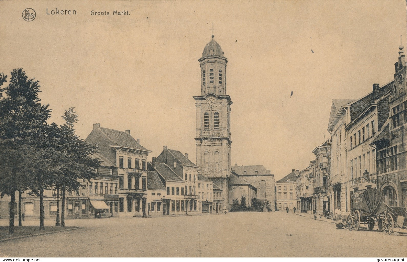 LOKEREN  GROOTE MARKT              2 SCANS - Lokeren