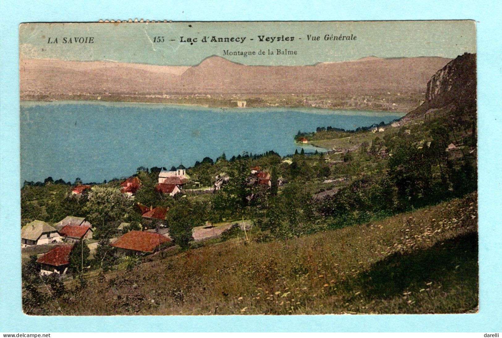 CP 74 - Veyrier - Lac D'Annecy - Vue Générale - Montagne De La Balme - Veyrier