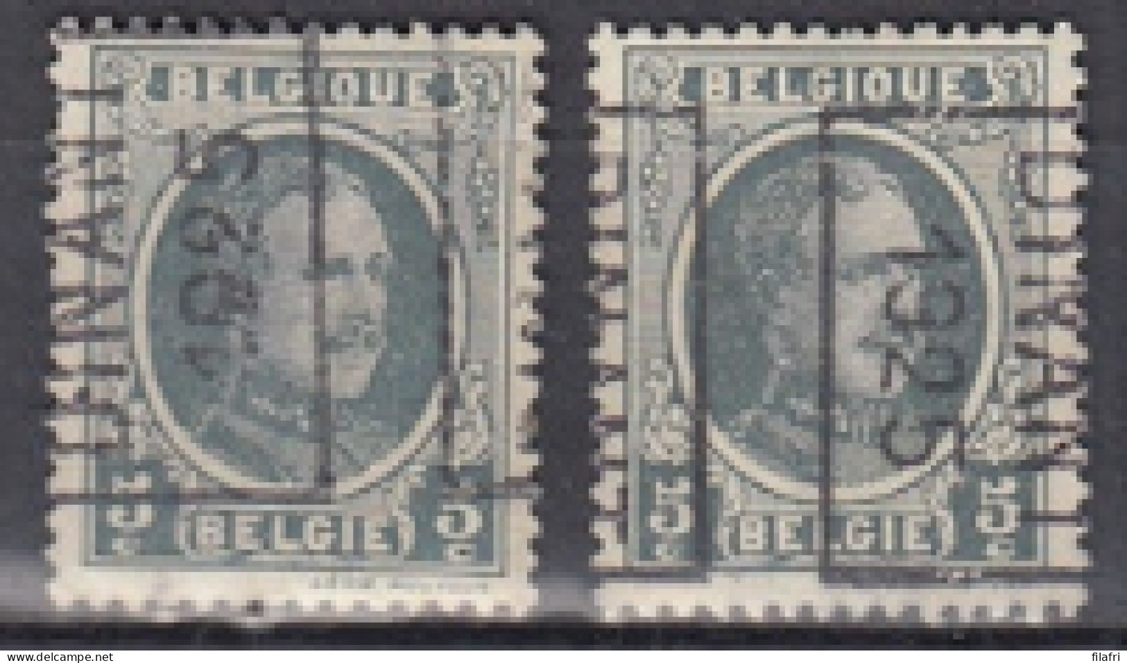 3572 Voorafstempeling Op Nr 193 - DINANT 1925  - Positie A & B - Roller Precancels 1920-29