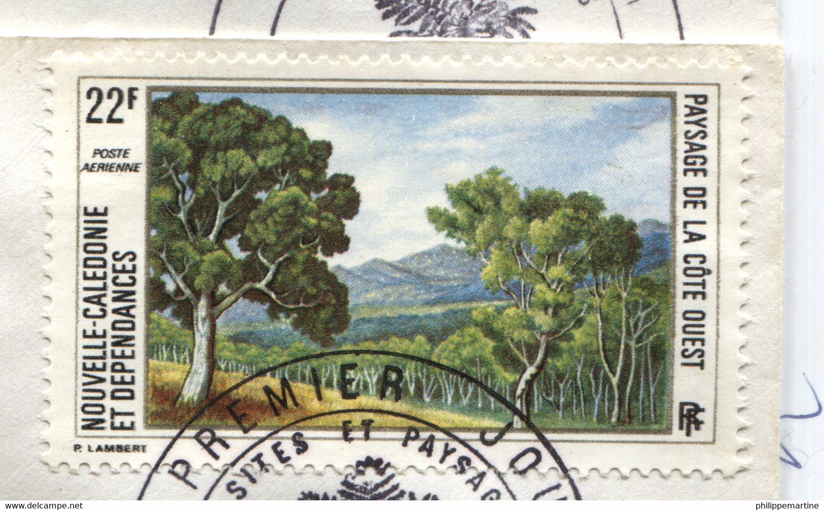 Nouvelle Calédonie 1974 - Poste Aérienne YT 148 (o) Sur Fragment - Used Stamps