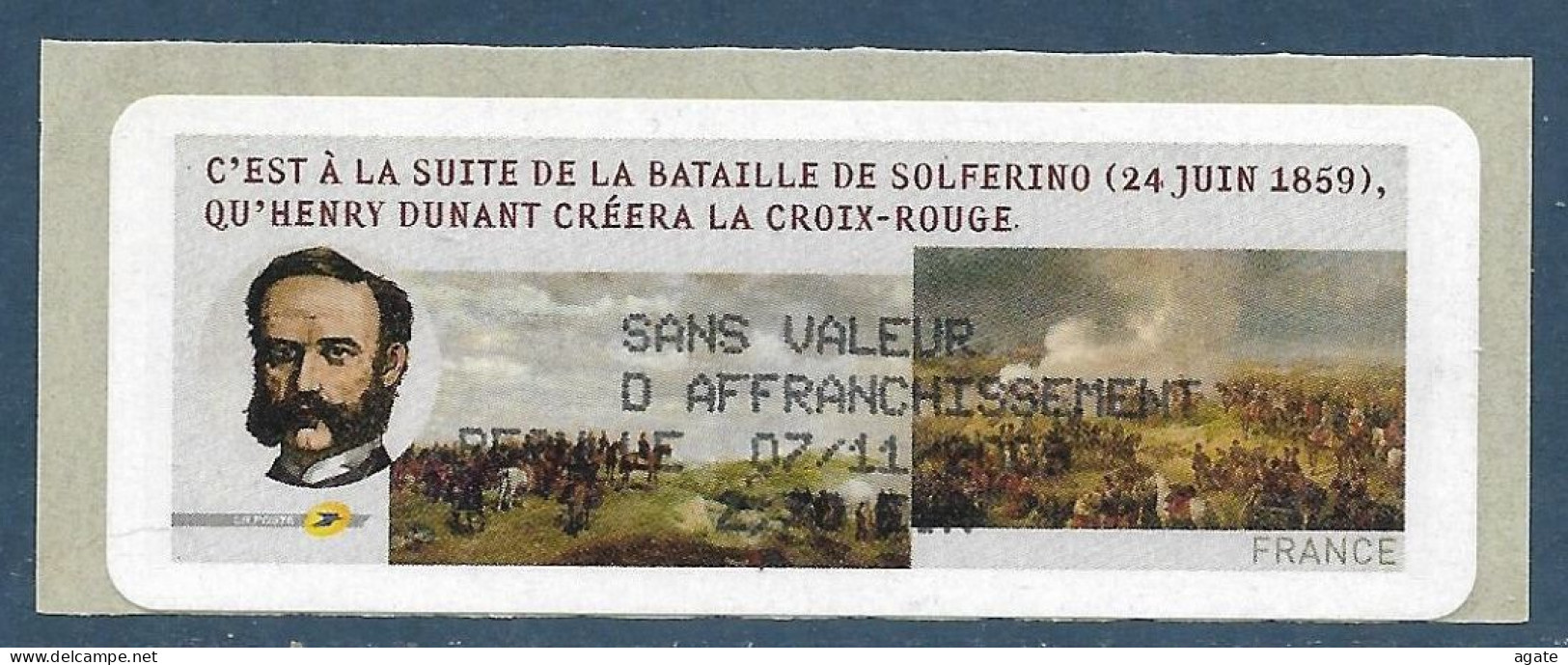 Reçu Sans Valeur D'affranchissement Bataille De Solférino - Salon D'automne Paris 2009 Neuf** - 1999-2009 Vignette Illustrate