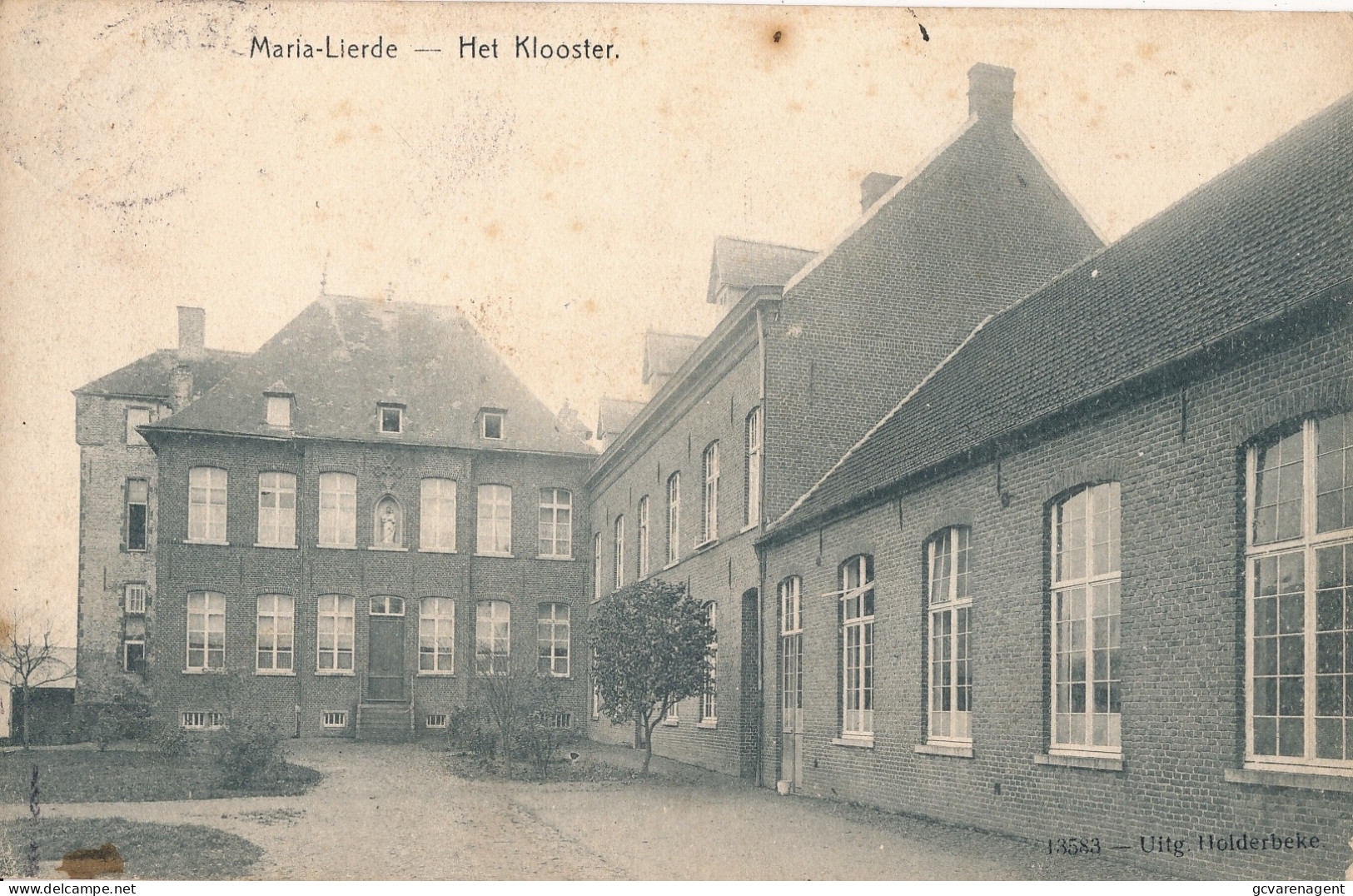 MARIA LIERDE   HET KLOOSTER          2 SCANS - Lierde