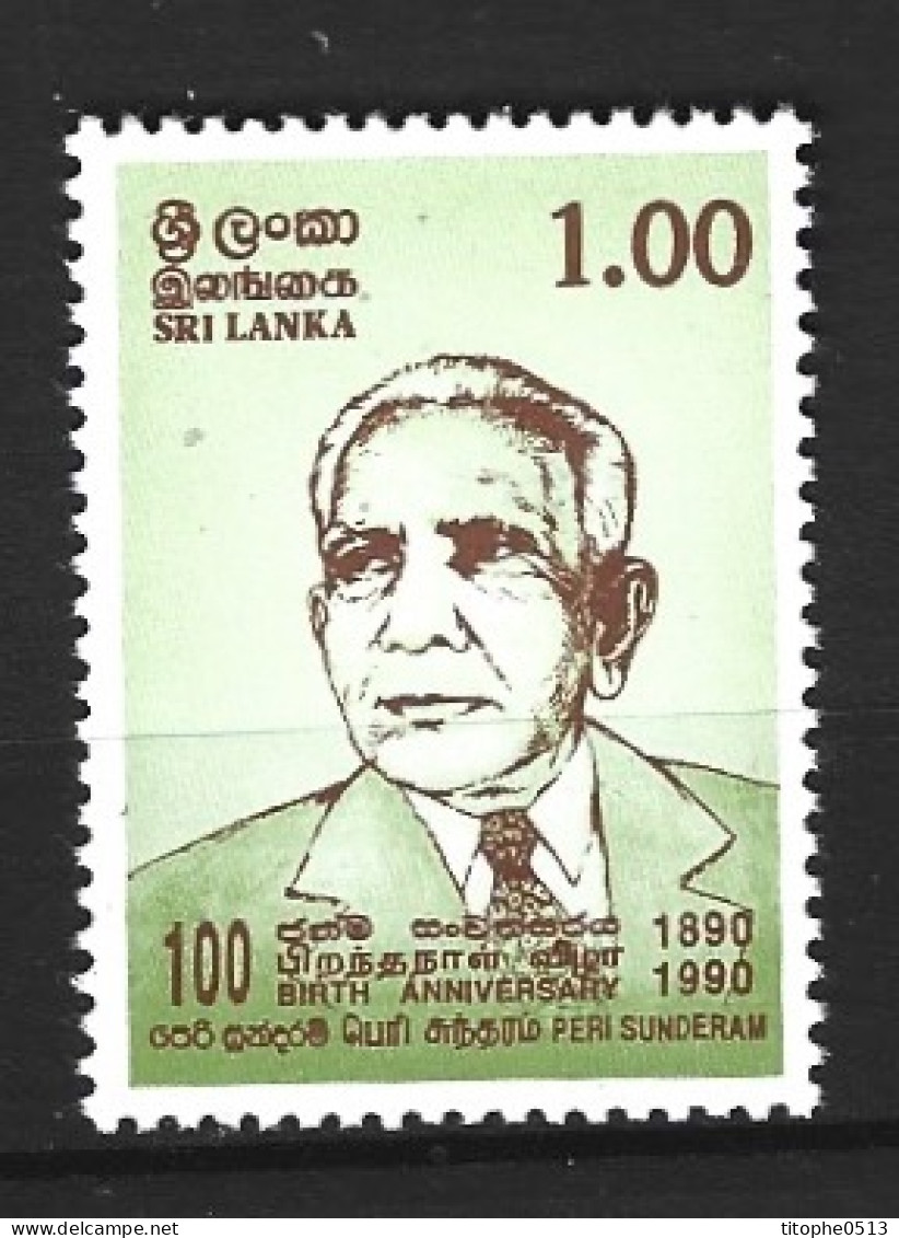 SRI LANKA. N°942 De 1990. Personnalité. - Sri Lanka (Ceylan) (1948-...)