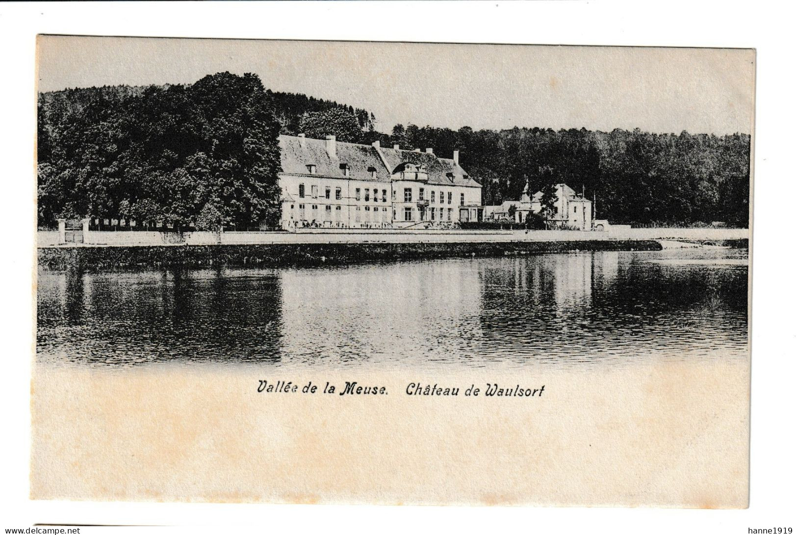 Waulsort Le Chateau Vallée De La Meuse Htje - Hastière