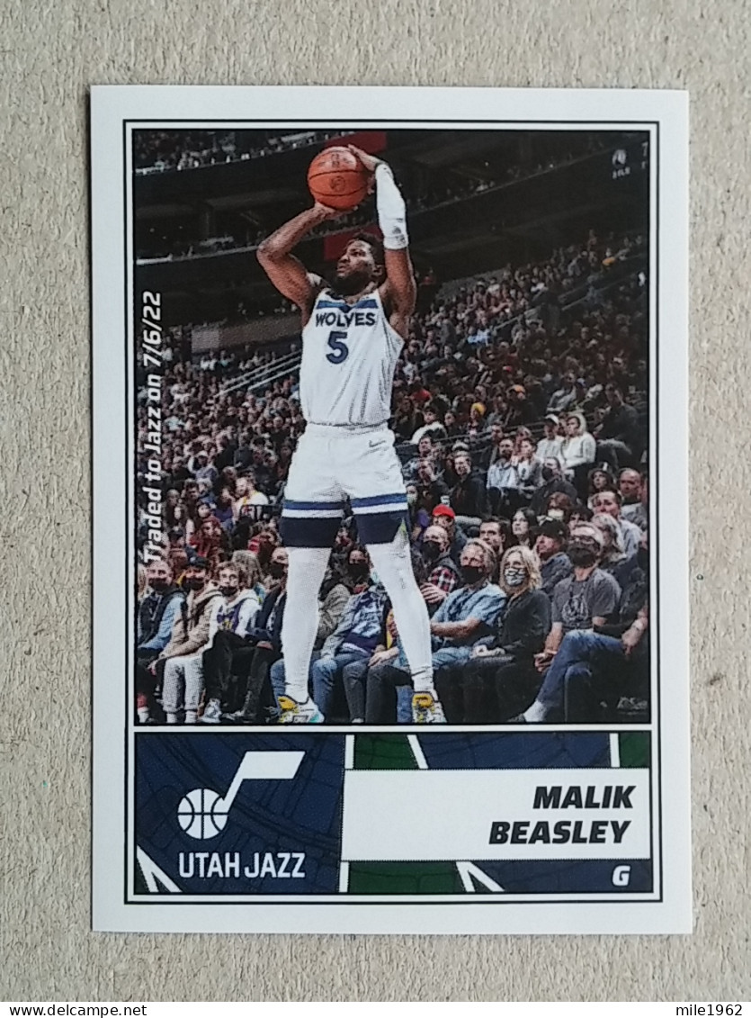 ST 53 - NBA Basketball 2022-23, Sticker, Autocollant, PANINI, No 482 Malik Beasley Utah Jazz - 2000-Nu