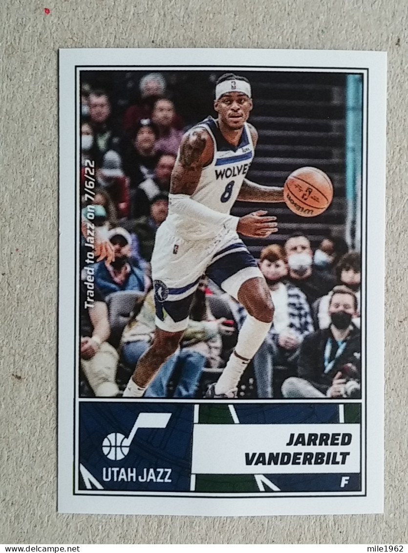 ST 53 - NBA Basketball 2022-23, Sticker, Autocollant, PANINI, No 485 Jarred Vanderbilt Utah Jazz - 2000-Nu