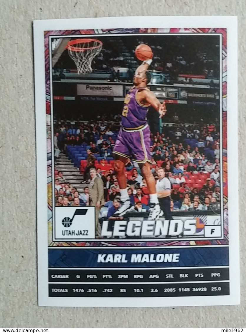 ST 53 - NBA Basketball 2022-23, Sticker, Autocollant, PANINI, No 496 Karl Malone NBA Legends - 2000-Aujourd'hui