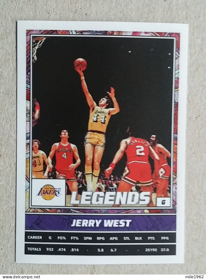 ST 53 - NBA Basketball 2022-23, Sticker, Autocollant, PANINI, No 502 Jerry West NBA Legends - 2000-Heute