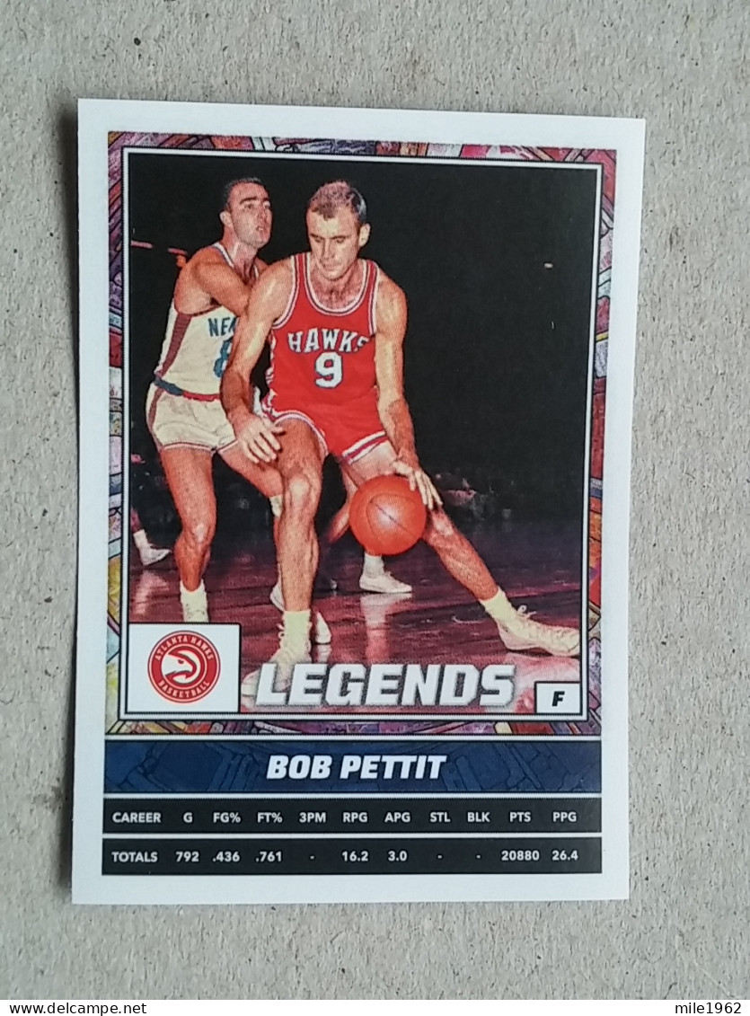 ST 53 - NBA Basketball 2022-23, Sticker, Autocollant, PANINI, No 504 Bob Petit NBA Legends - 2000-Now